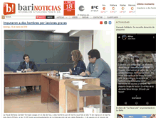 Tablet Screenshot of barinoticias.com.ar